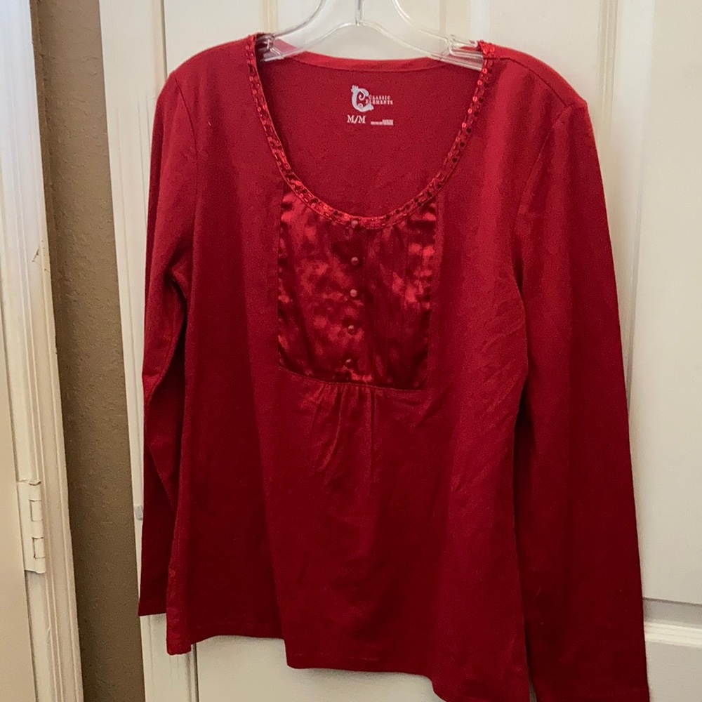 FINAL MARKDOWN Classic elements satin bib front top medium